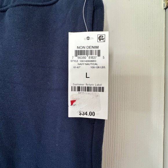 Epic Threads Big Boys Joggers Navy‎ Sweatpants Athletic Pants Size Large - Picture 5 of 9